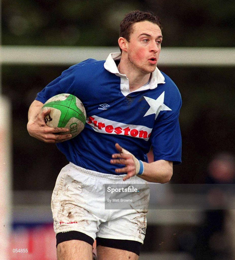 29 April 2000; Peter McKenna of St Mary's during the AIB All-Ireland League Division 1 match between St Mary's and Cork Constitution at Templeville Road in Dublin. Photo by Matt Browne/Sportsfile