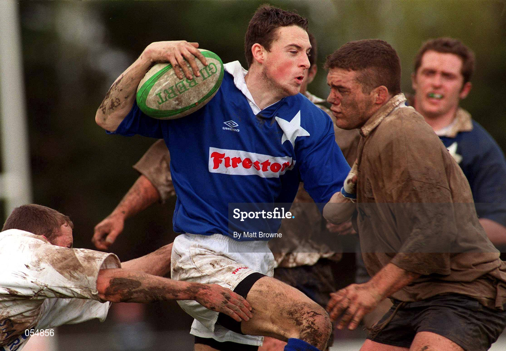 29 April 2000; Peter McKenna of St Mary's during the AIB All-Ireland League Division 1 match between St Mary's and Cork Constitution at Templeville Road in Dublin. Photo by Matt Browne/Sportsfile