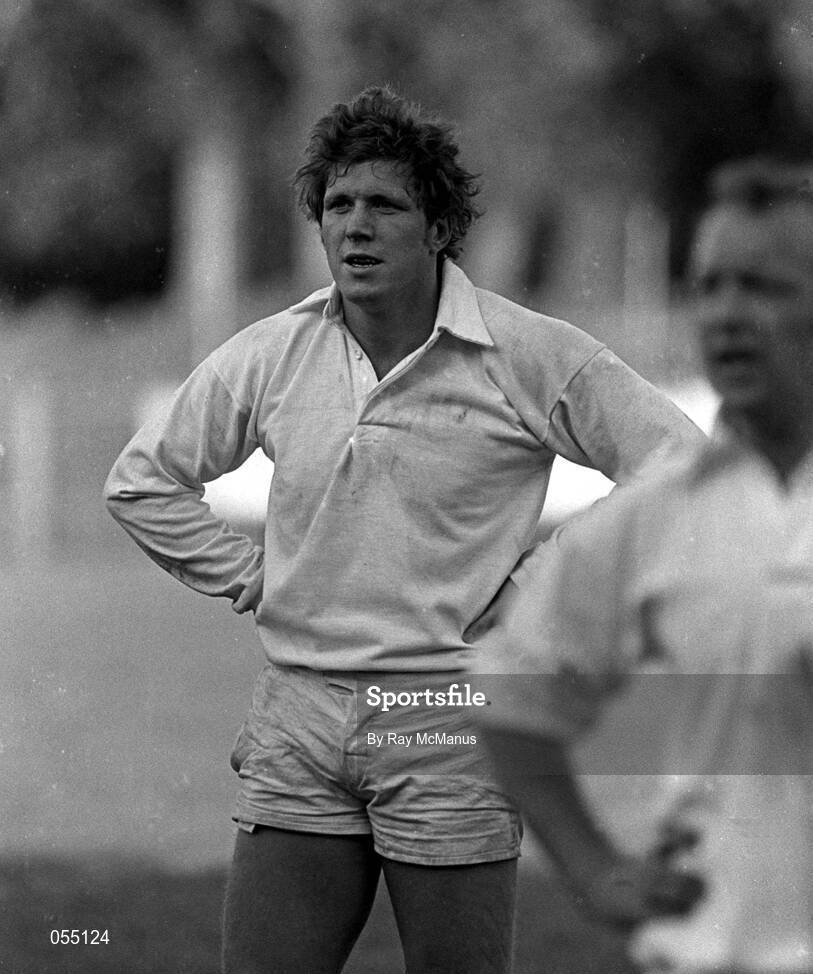 February 1980; Fergus Slattery, Blackrock College and Ireland. Rugby. Picture credit; Ray McManus/SPORTSFILE