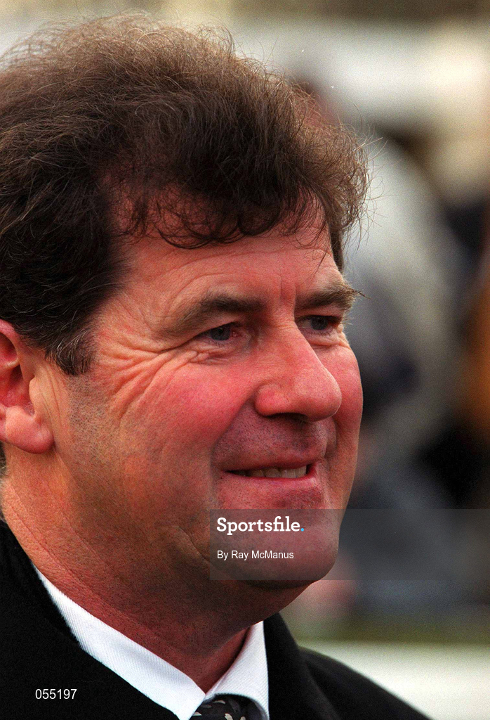 21 January 2001; Owner JP McManus at Leopardstown Racecourse in Dublin. Photo by Ray McManus/Sportsfile