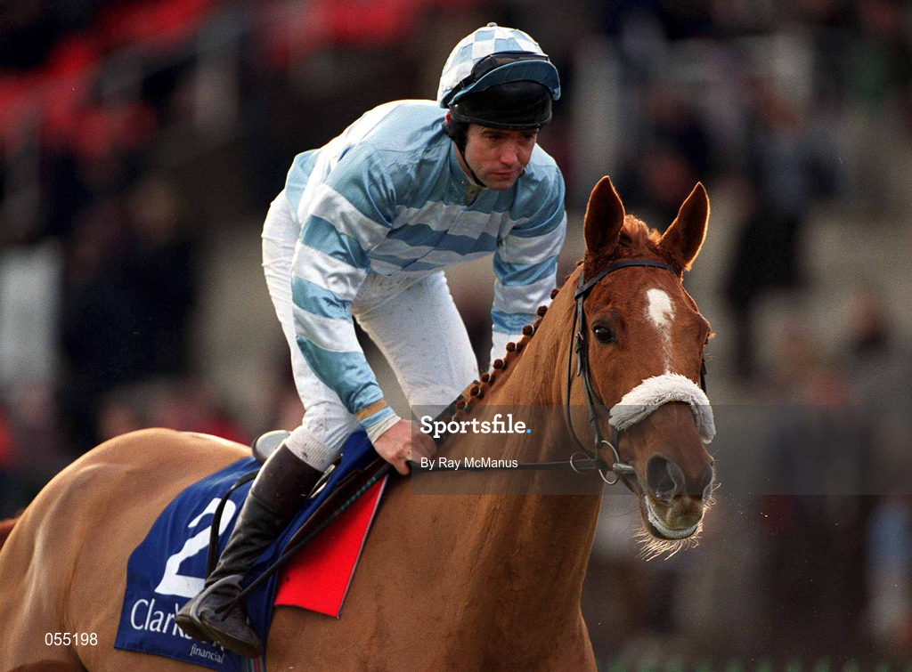 21 January 2001; More Than A Stroll, with Conor O'Dwyer up, at Leopardstown Racecourse in Dublin. Photo by Ray McManus/Sportsfile
