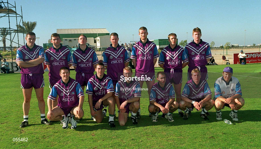 26 January 2001; The 1999 All Stars team during an exhibition match on the Eircell GAA All-Star tour at the Dubai Rugby Ground in Dubai, United Arab Emirates. Photo by Ray McManus/Sportsfile