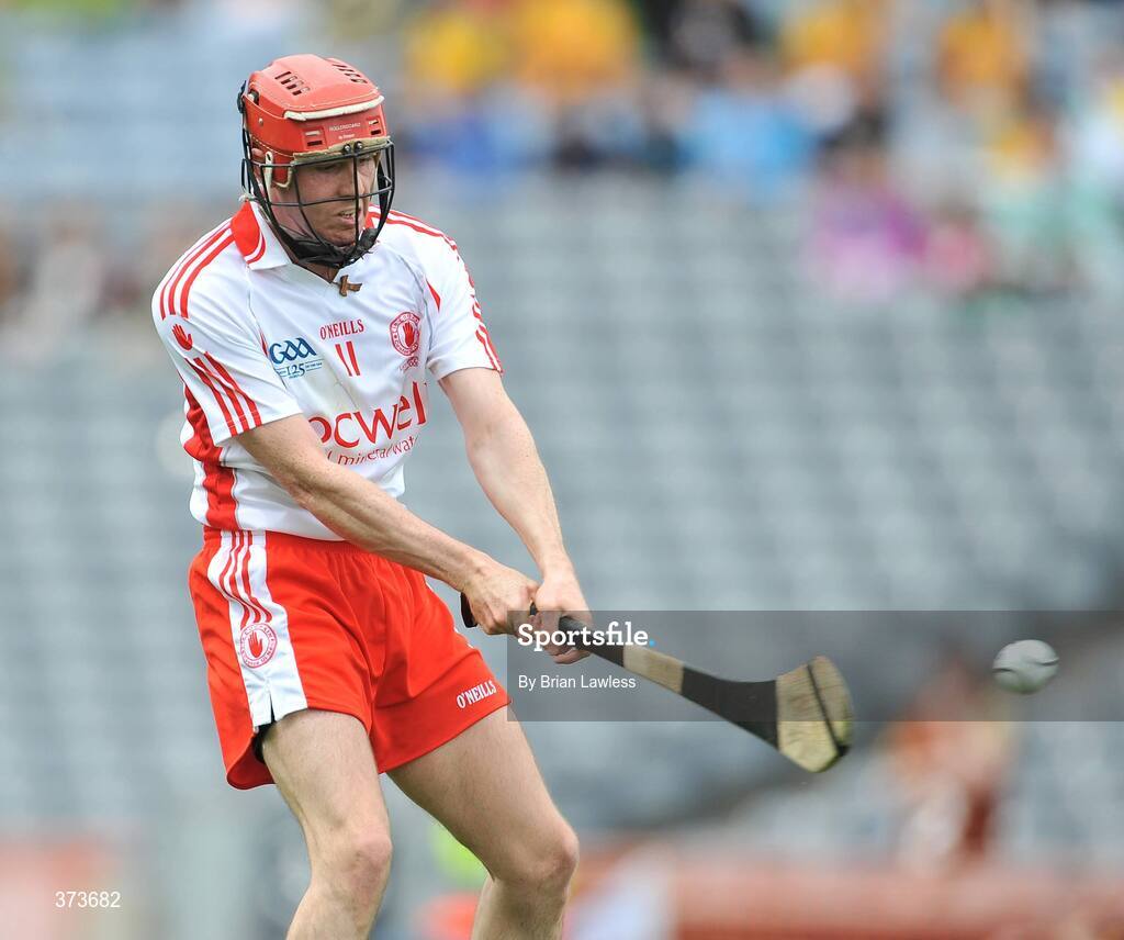 11 July 2009; Peter O'Connor, Tyrone. Lory Meagher Cup Final, Tyrone v Donegal, Croke Park, Dublin. Picture credit: Brian Lawless / SPORTSFILE