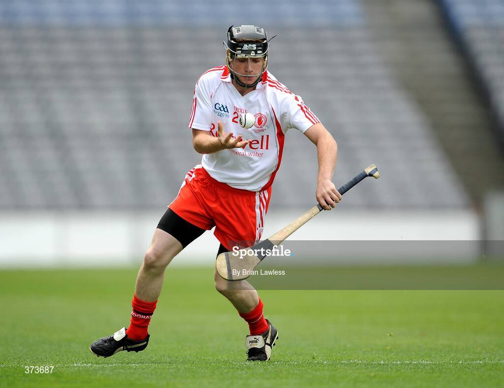 11 July 2009; Peadar McMahon, Tyrone. Lory Meagher Cup Final, Tyrone v Donegal, Croke Park, Dublin. Picture credit: Brian Lawless / SPORTSFILE