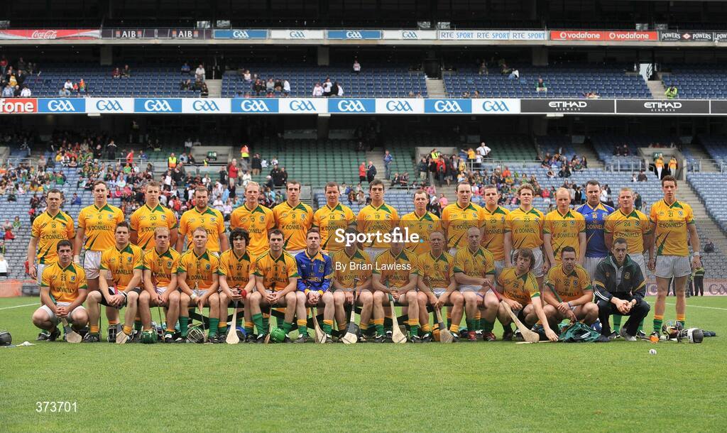 11 July 2009; The Meath squad. Nicky Rackard Cup Final, Meath v London, Croke Park, Dublin. Photo by Brian Lawless/Sportsfile