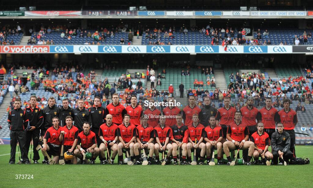 11 July 2009; The Down squad. Christy Ring Cup Final, Carlow v Down, Croke Park, Dublin. Picture credit: Brian Lawless / SPORTSFILE