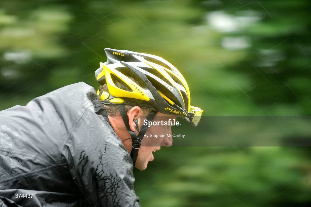 23 August 2009; Lance Armstrong, Astana, during stage 3 of the Tour of Ireland. 2009 Tour of Ireland -  Stage 3, Bantry to Cork. Picture credit: Stephen McCarthy / SPORTSFILE