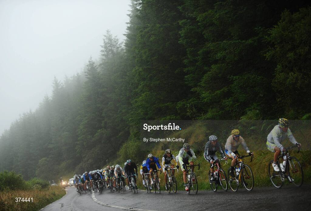 23 August 2009; A general view of the riders on the Ballybane climb during stage 3 of the Tour of Ireland. 2009 Tour of Ireland -  Stage 3, Bantry to Cork. Picture credit: Stephen McCarthy / SPORTSFILE
