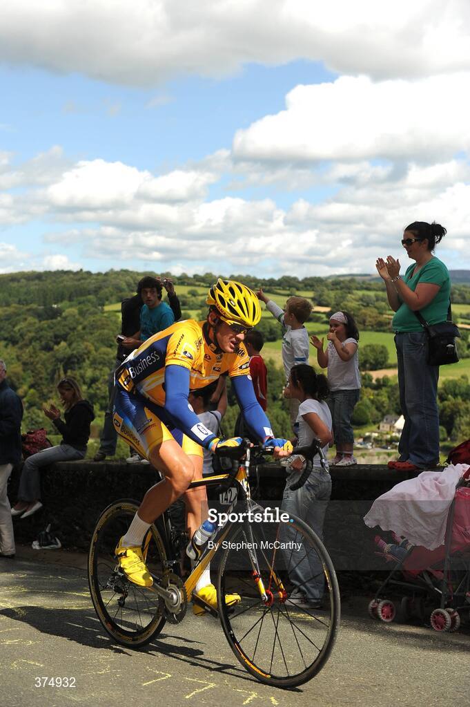 21 August 2009; Jay Thomson, MTN Cycling, during stage 1 of the Tour of Ireland. 2009 Tour of Ireland - Stage 1, Enniskerry to Waterford. Picture credit: Stephen McCarthy / SPORTSFILE