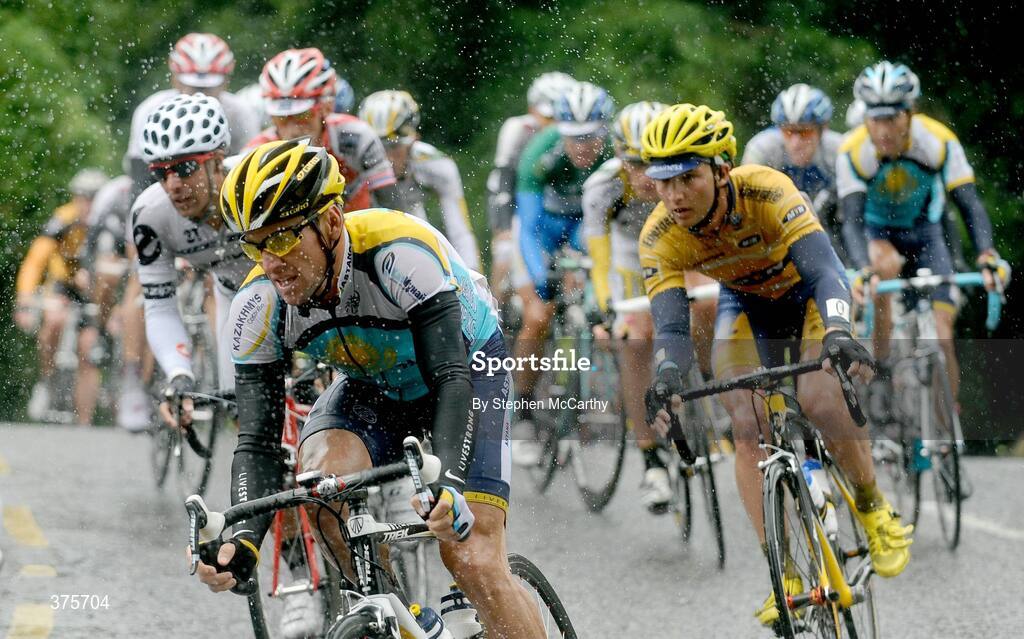 23 August 2009; Lance Armstrong, Astana, during stage 3 of the Tour of Ireland. 2009 Tour of Ireland -  Stage 3, Bantry to Cork. Picture credit: Stephen McCarthy / SPORTSFILE