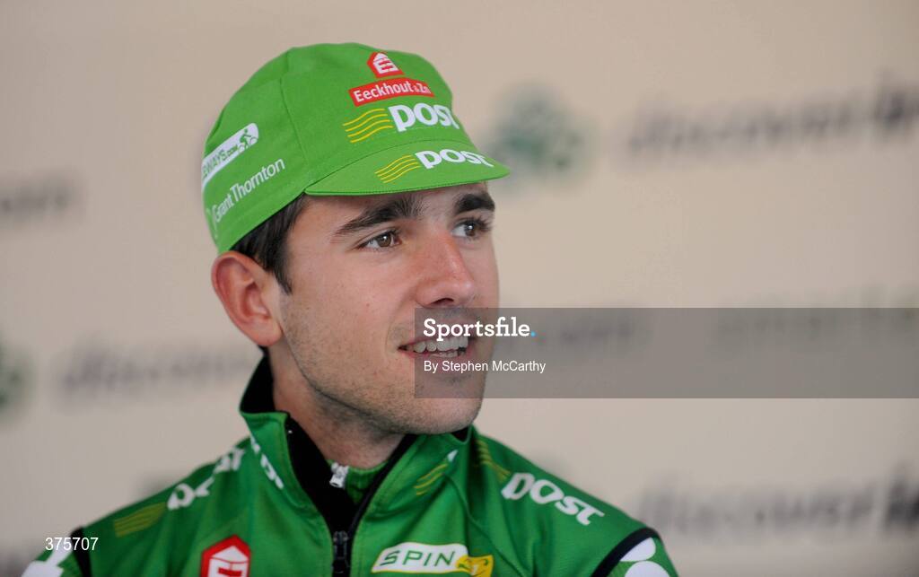 23 August 2009; Mark Cassidy, An Post Sean Kelly Team, after stage 3 of the Tour of Ireland. 2009 Tour of Ireland -  Stage 3, Bantry to Cork. Picture credit: Stephen McCarthy / SPORTSFILE
