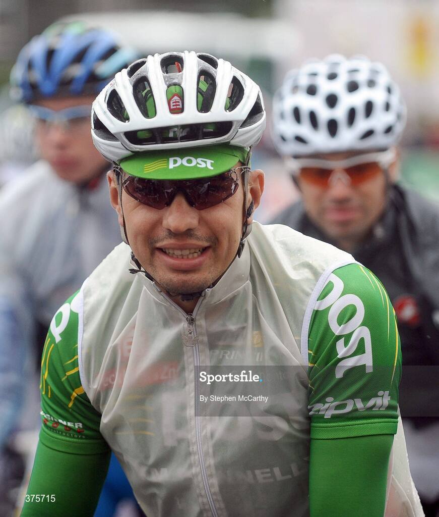 23 August 2009; Kenny Lisabeth, An Post Sean Kelly Team, before stage 3 of the Tour of Ireland. 2009 Tour of Ireland -  Stage 3, Bantry to Cork. Picture credit: Stephen McCarthy / SPORTSFILE