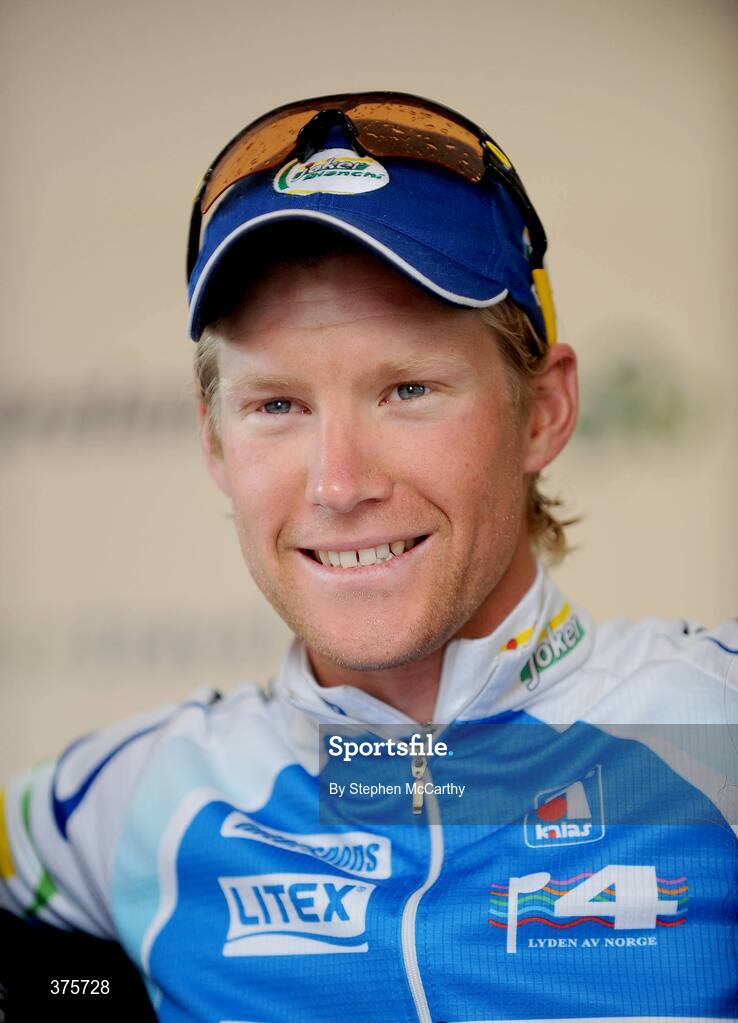 23 August 2009; Stage 3 winner of the Tour of Ireland Lars Petter Nordhaug, Joker Bianchi. 2009 Tour of Ireland -  Stage 3, Bantry to Cork. Picture credit: Stephen McCarthy / SPORTSFILE