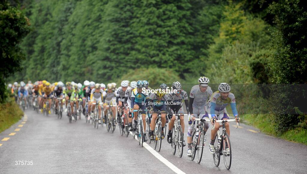 23 August 2009; A general view of the Peloton during stage 3 of the Tour of Ireland. 2009 Tour of Ireland -  Stage 3, Bantry to Cork. Picture credit: Stephen McCarthy / SPORTSFILE
