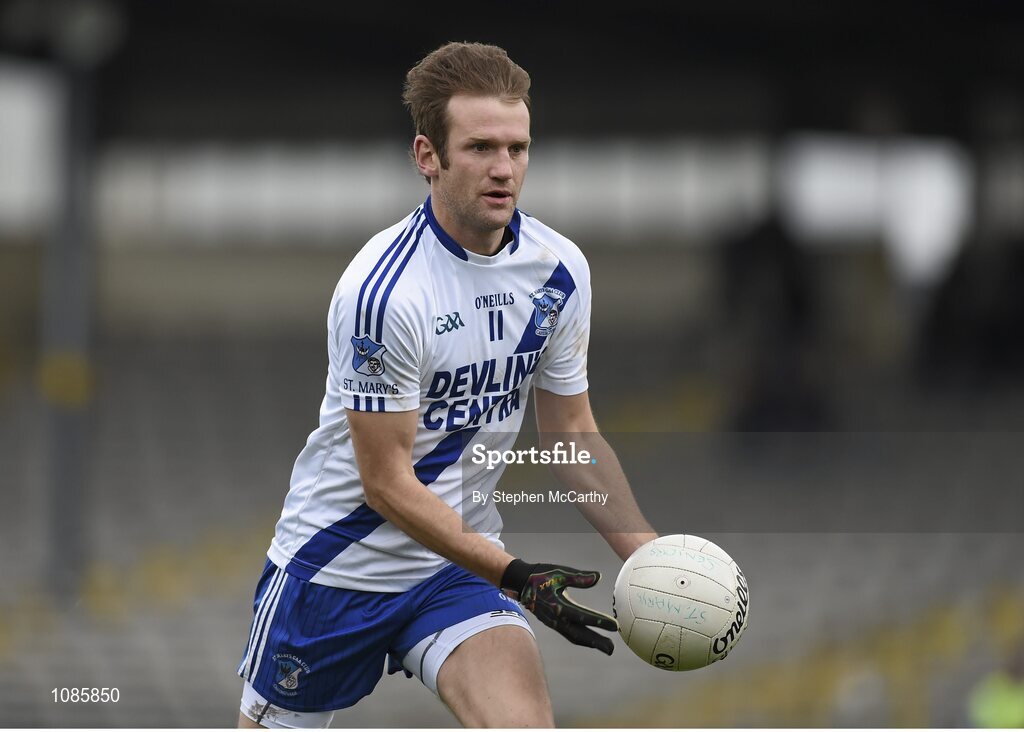28 November 2015; Niall O'Driscoll, St Mary's. AIB Munster GAA Football Intermediate Club Championship Final, St Mary's, Kerry, v Carrigaline, Cork. Fitzgerald Stadium, Killarney, Co. Kerry. Picture credit: Stephen McCarthy / SPORTSFILE