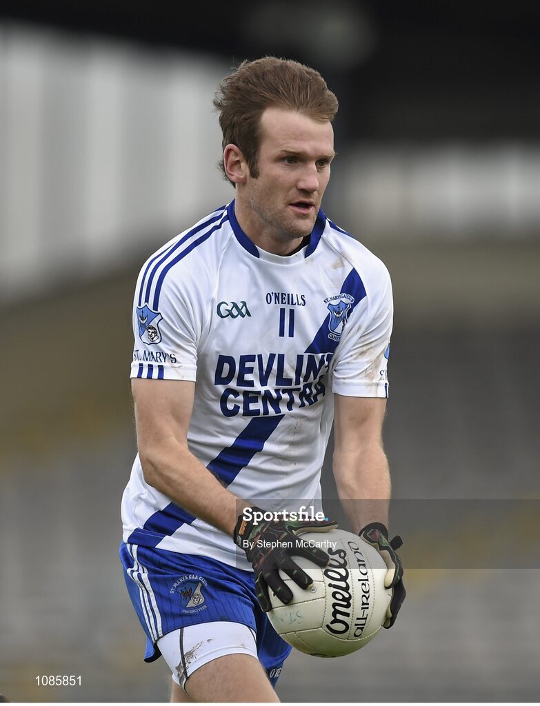 28 November 2015; Niall O'Driscoll, St Mary's. AIB Munster GAA Football Intermediate Club Championship Final, St Mary's, Kerry, v Carrigaline, Cork. Fitzgerald Stadium, Killarney, Co. Kerry. Picture credit: Stephen McCarthy / SPORTSFILE