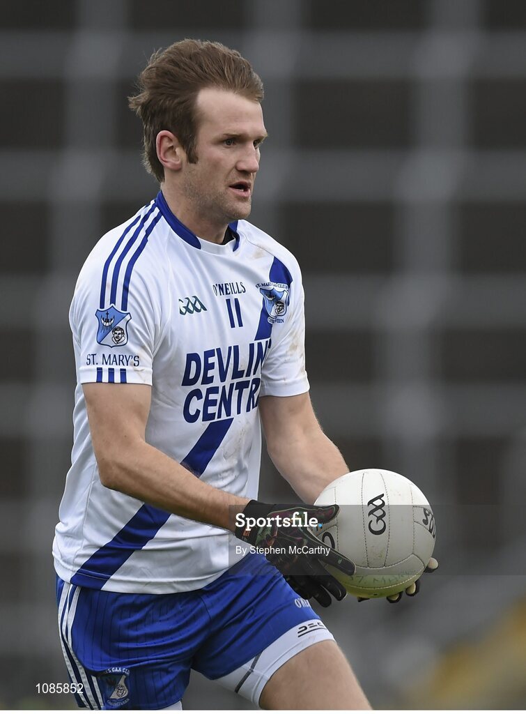 28 November 2015; Niall O'Driscoll, St Mary's. AIB Munster GAA Football Intermediate Club Championship Final, St Mary's, Kerry, v Carrigaline, Cork. Fitzgerald Stadium, Killarney, Co. Kerry. Picture credit: Stephen McCarthy / SPORTSFILE