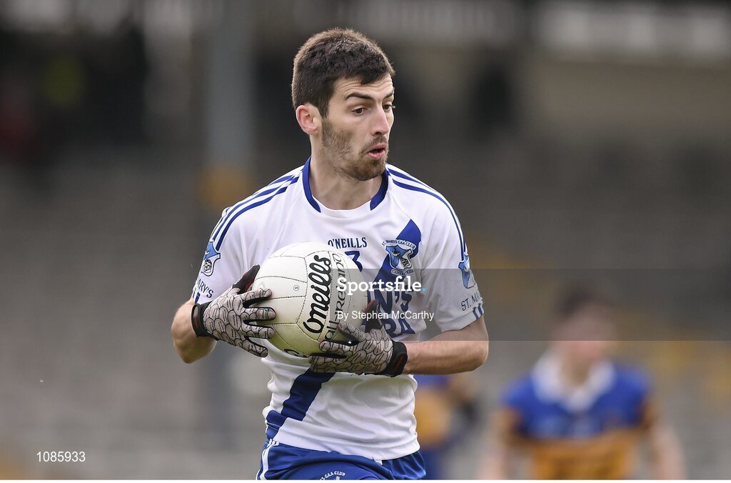 28 November 2015; Sean Cournane, St Mary's. AIB Munster GAA Football Intermediate Club Championship Final, St Mary's, Kerry, v Carrigaline, Cork. Fitzgerald Stadium, Killarney, Co. Kerry. Picture credit: Stephen McCarthy / SPORTSFILE