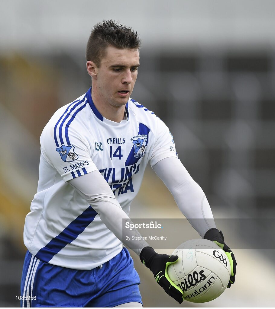28 November 2015; Daniel Daly, St Mary's. AIB Munster GAA Football Intermediate Club Championship Final, St Mary's, Kerry, v Carrigaline, Cork. Fitzgerald Stadium, Killarney, Co. Kerry. Picture credit: Stephen McCarthy / SPORTSFILE