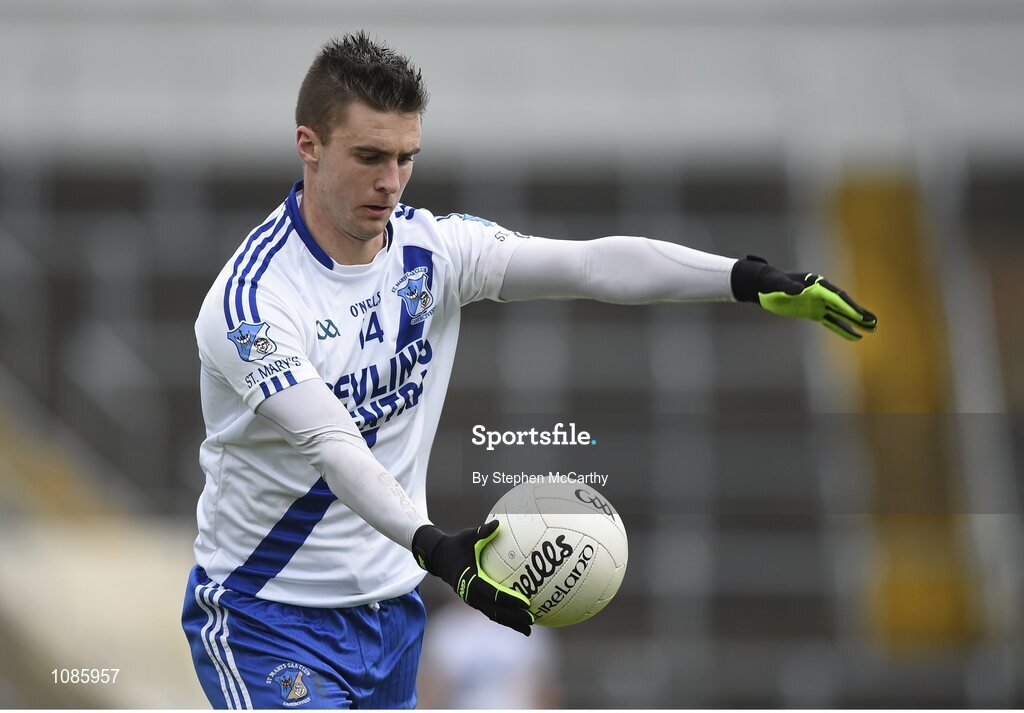 28 November 2015; Daniel Daly, St Mary's. AIB Munster GAA Football Intermediate Club Championship Final, St Mary's, Kerry, v Carrigaline, Cork. Fitzgerald Stadium, Killarney, Co. Kerry. Picture credit: Stephen McCarthy / SPORTSFILE