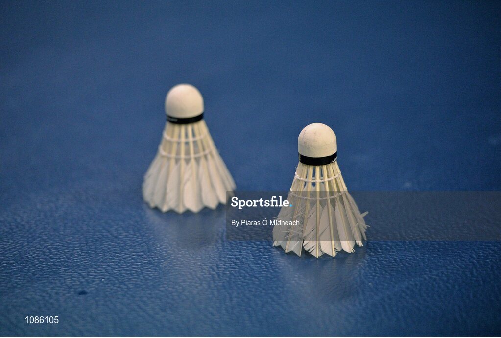 2 December 2015; A general view of shuttlecocks. 102nd Carlton Irish Open Badminton Championships Qualification, Baldoyle, Co. Dublin. Picture credit: Piaras Ó Mídheach / SPORTSFILE