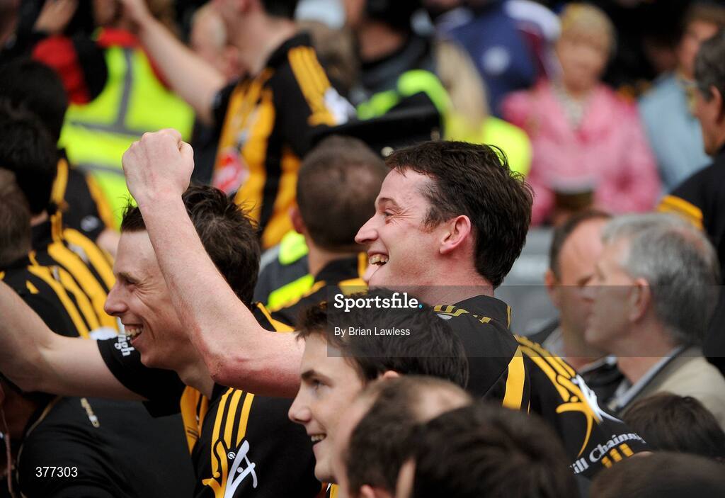 6 September 2009; Kilkenny's Martin Comerford celebrates after the match. GAA Hurling All-Ireland Senior Championship Final, Kilkenny v Tipperary, Croke Park, Dublin. Picture credit: Brian Lawless / SPORTSFILE