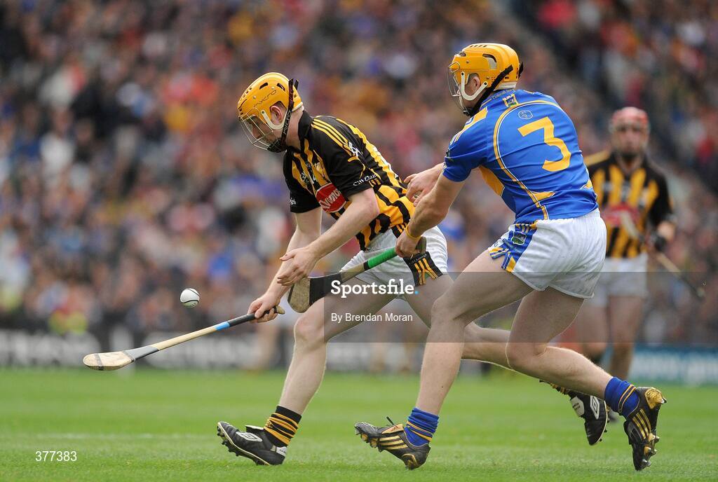 6 September 2009; Richie Power, Kilkenny, in action against Padraic Maher, Tipperary. GAA Hurling All-Ireland Senior Championship Final, Kilkenny v Tipperary, Croke Park, Dublin. Picture credit: Brendan Moran / SPORTSFILE