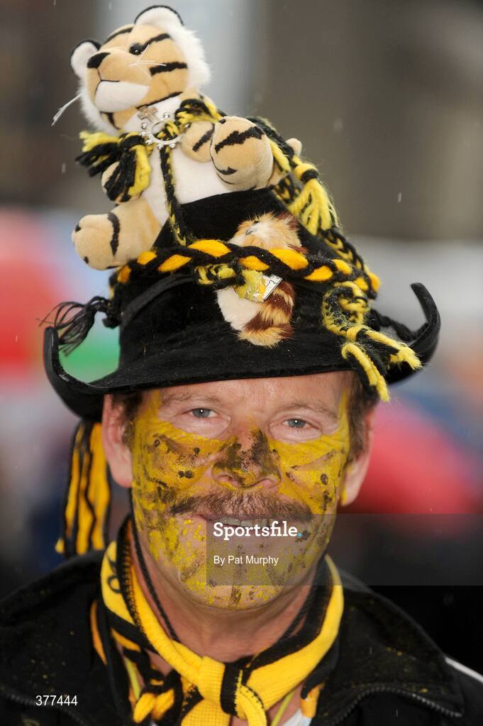 6 September 2009; Kilkenny supporter Eddie Phelan from Urlingford, Co. Kilkenny, before the game. GAA Hurling All-Ireland Senior Championship Final, Kilkenny v Tipperary, Croke Park, Dublin. Picture credit: Pat Murphy / SPORTSFILE