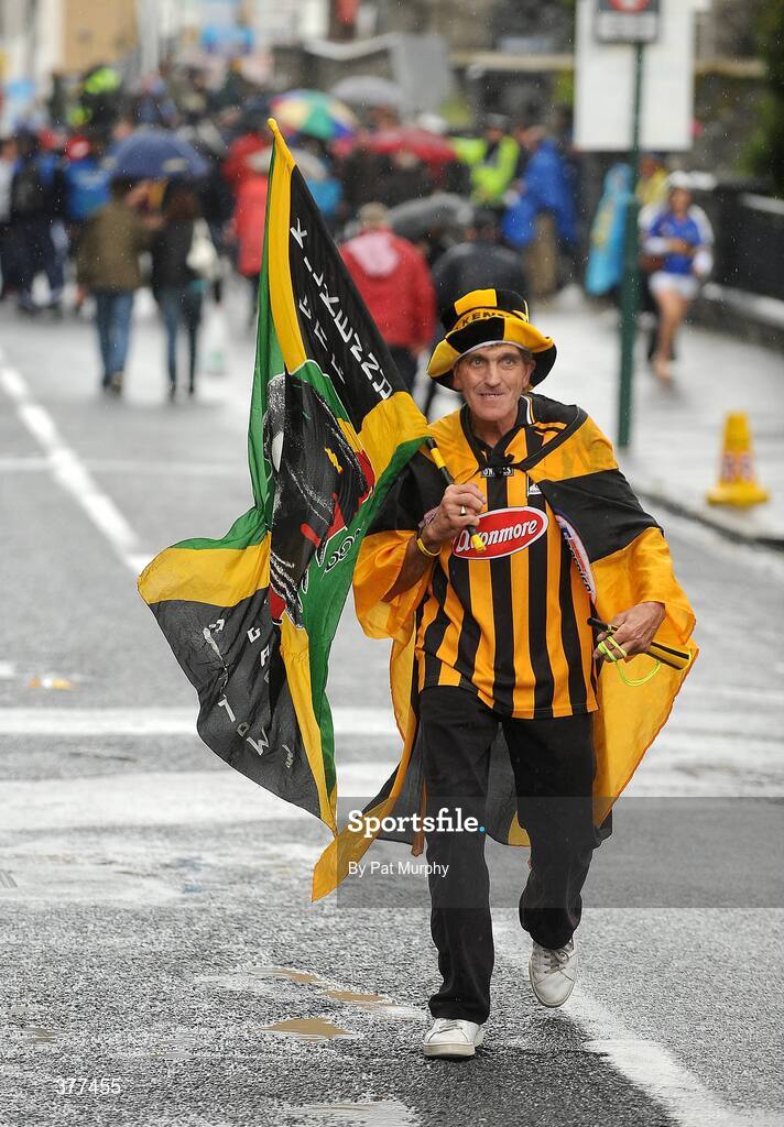 6 September 2009; Kilkenny supporter Dave Steph, from Piltown, Co. Kilkenny. GAA Hurling All-Ireland Senior Championship Final, Kilkenny v Tipperary, Croke Park, Dublin. Picture credit: Pat Murphy / SPORTSFILE
