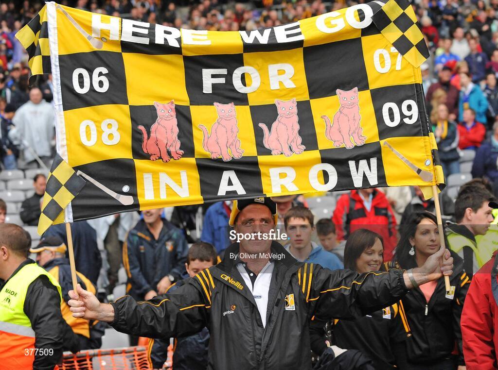 6 September 2009; Patrick Dowling, from John's Well, Kilkenny, supporting Kilkenny. GAA Hurling All-Ireland Senior Championship Final, Kilkenny v Tipperary, Croke Park, Dublin. Picture credit: Oliver McVeigh / SPORTSFILE