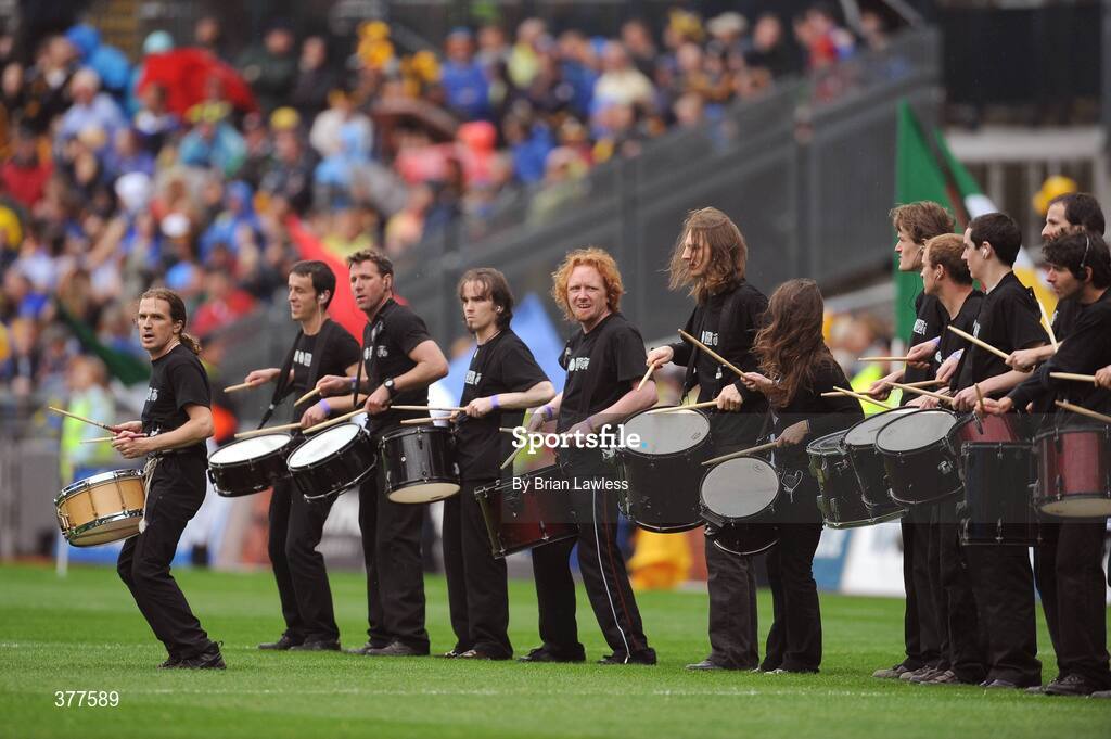 6 September 2009; Musical entertainment ahead of the match. GAA Hurling All-Ireland Senior Championship Final, Kilkenny v Tipperary, Croke Park, Dublin. Picture credit: Brian Lawless / SPORTSFILE