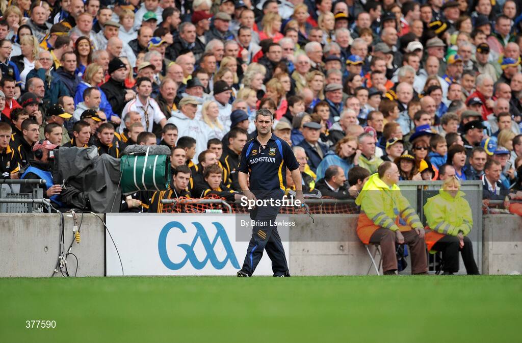 6 September 2009; Tipperary manager Liam Sheedy. GAA Hurling All-Ireland Senior Championship Final, Kilkenny v Tipperary, Croke Park, Dublin. Picture credit: Brian Lawless / SPORTSFILE