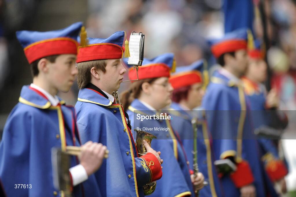 6 September 2009; The Artane Boys Band during an interlude. GAA Hurling All-Ireland Senior Championship Final, Kilkenny v Tipperary, Croke Park, Dublin. Picture credit: Oliver McVeigh / SPORTSFILE