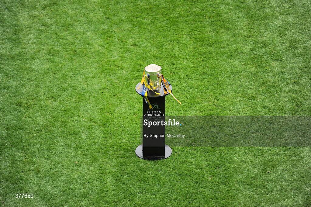 6 September 2009; A general view of the Liam MacCarthy cup. GAA Hurling All-Ireland Senior Championship Final, Kilkenny v Tipperary, Croke Park, Dublin. Picture credit: Stephen McCarthy / SPORTSFILE