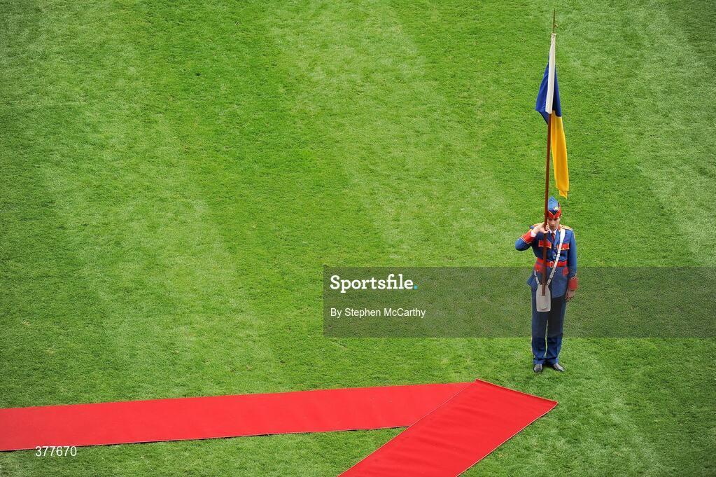 6 September 2009; The red carpet awaits the Tipperary team. GAA Hurling All-Ireland Senior Championship Final, Kilkenny v Tipperary, Croke Park, Dublin. Picture credit: Stephen McCarthy / SPORTSFILE