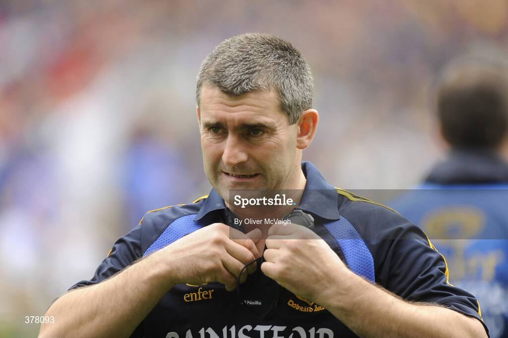 6 September 2009; Tipperary manager Liam Sheedy before the game. GAA Hurling All-Ireland Senior Championship Final, Kilkenny v Tipperary, Croke Park, Dublin. Picture credit: Oliver McVeigh / SPORTSFILE