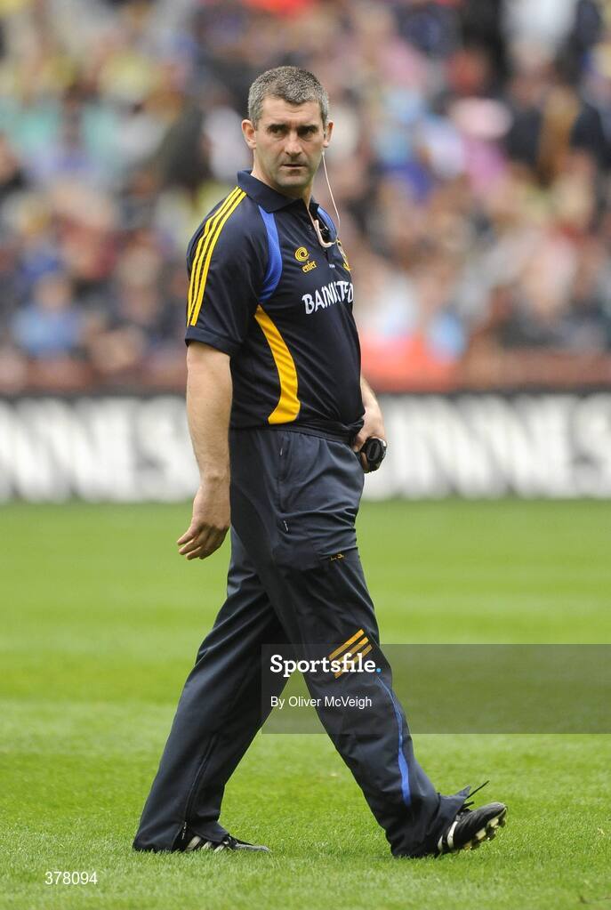 6 September 2009; Tipperary manager Liam Sheedy before the game. GAA Hurling All-Ireland Senior Championship Final, Kilkenny v Tipperary, Croke Park, Dublin. Picture credit: Oliver McVeigh / SPORTSFILE