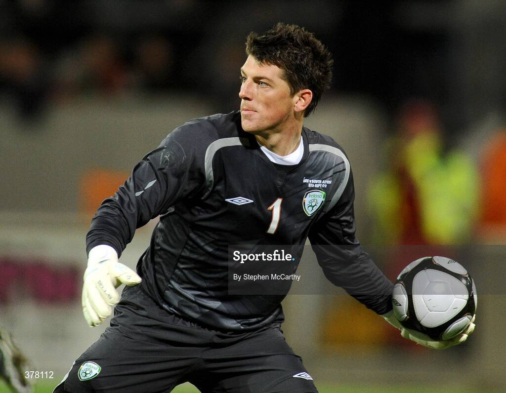 8 September 2009; Keiren Westwood, Republic of Ireland. International Friendly, Republic of Ireland v South Africa, Thomond Park, Limerick. Picture credit: Stephen McCarthy / SPORTSFILE