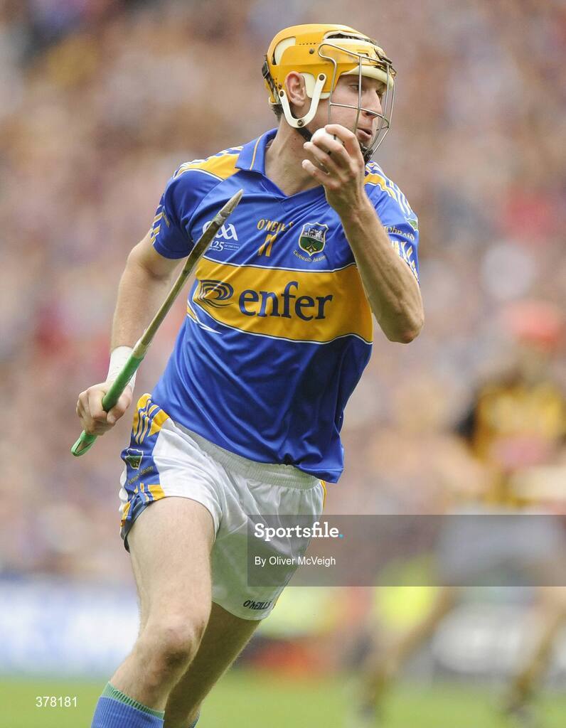 6 September 2009; Seamus Callanan, Tipperary. GAA Hurling All-Ireland Senior Championship Final, Kilkenny v Tipperary, Croke Park, Dublin. Picture credit: Oliver McVeigh / SPORTSFILE