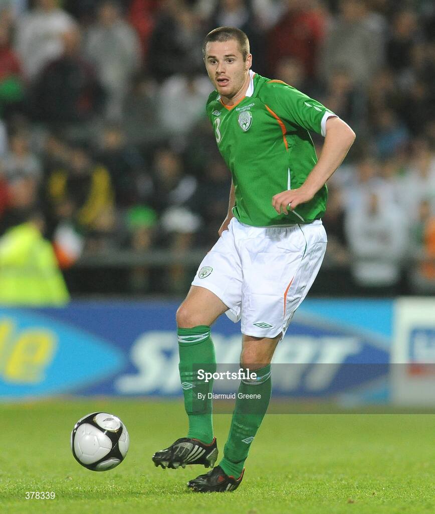 8 September 2009; Eddie Nolan, Republic of Ireland. International Friendly, Republic of Ireland v South Africa, Thomond Park, Limerick. Picture Credit: Diarmuid Greene / SPORTSFILE