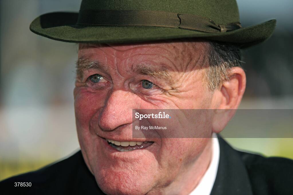 12 September 2009; Trainer Kevin Prendergast who sent out Kingsfort to win the Vincent O'Brien National Stakes sponsored by ladbrokes.com. The Curragh Racecourse, Co. Kildare. Picture credit: Ray McManus / SPORTSFILE