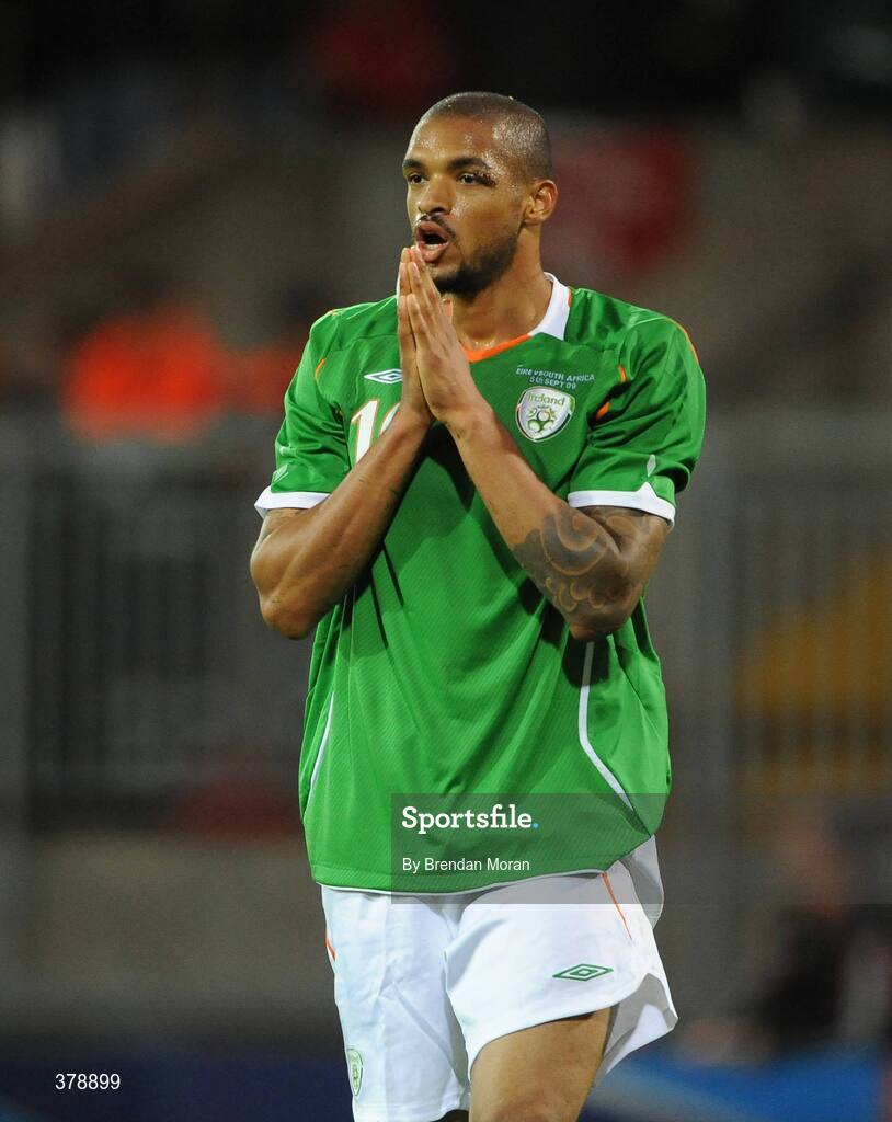 8 September 2009; Caleb Folan, Republic of Ireland. International Friendly, Republic of Ireland v South Africa, Thomond Park, Limerick. Picture Credit: Brendan Moran / SPORTSFILE