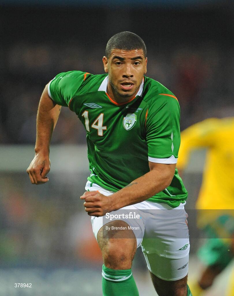 8 September 2009; Leon Best, Republic of Ireland. International Friendly, Republic of Ireland v South Africa, Thomond Park, Limerick. Picture Credit: Brendan Moran / SPORTSFILE