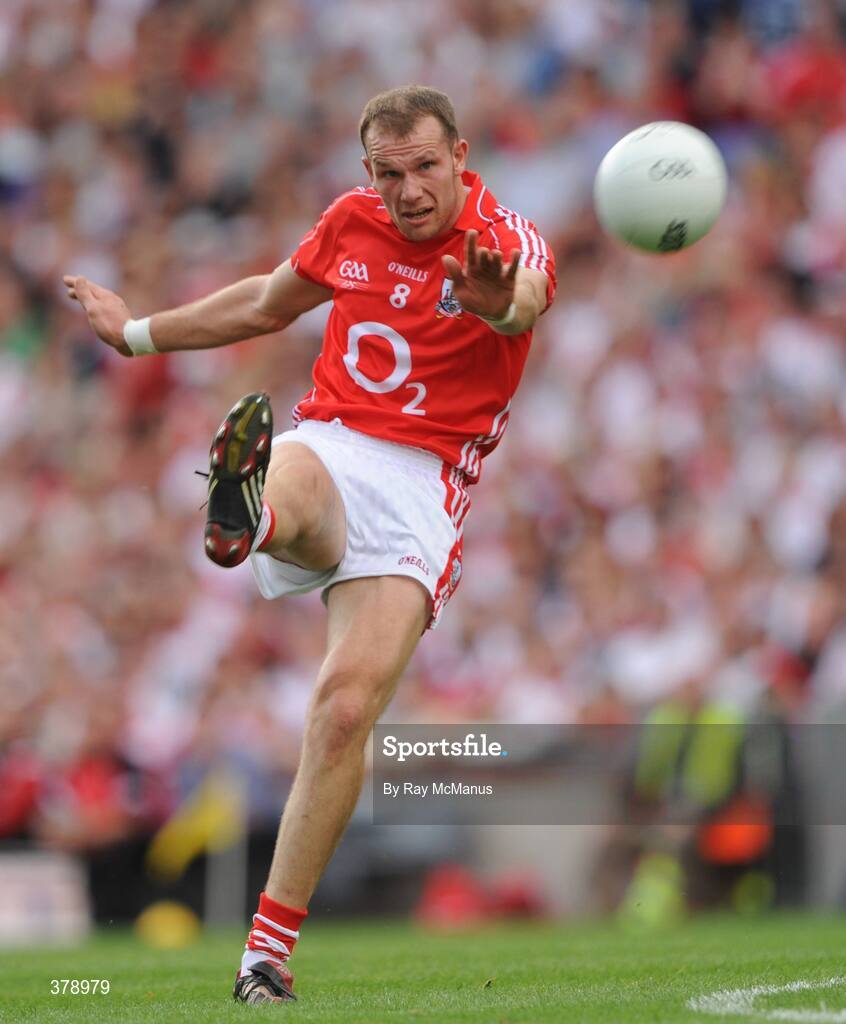 23 August 2009; Alan O'Connor, Cork. GAA Football All-Ireland Senior Championship Semi-Final, Tyrone v Cork, Croke Park, Dublin. Picture credit: Ray McManus / SPORTSFILE