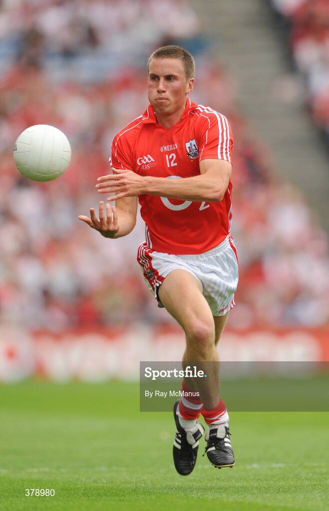 23 August 2009; Patrick Kelly, Cork. GAA Football All-Ireland Senior Championship Semi-Final, Tyrone v Cork, Croke Park, Dublin. Picture credit: Ray McManus / SPORTSFILE