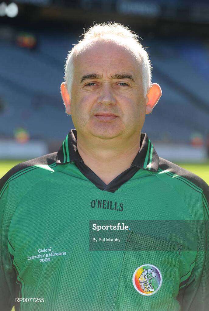 13 September 2009; John O'Leary, linesman, at the Gala All-Ireland Junior Camogie Championship Final. Offaly v Waterford. Croke Park, Dublin. Picture credit: Pat Murphy / SPORTSFILE