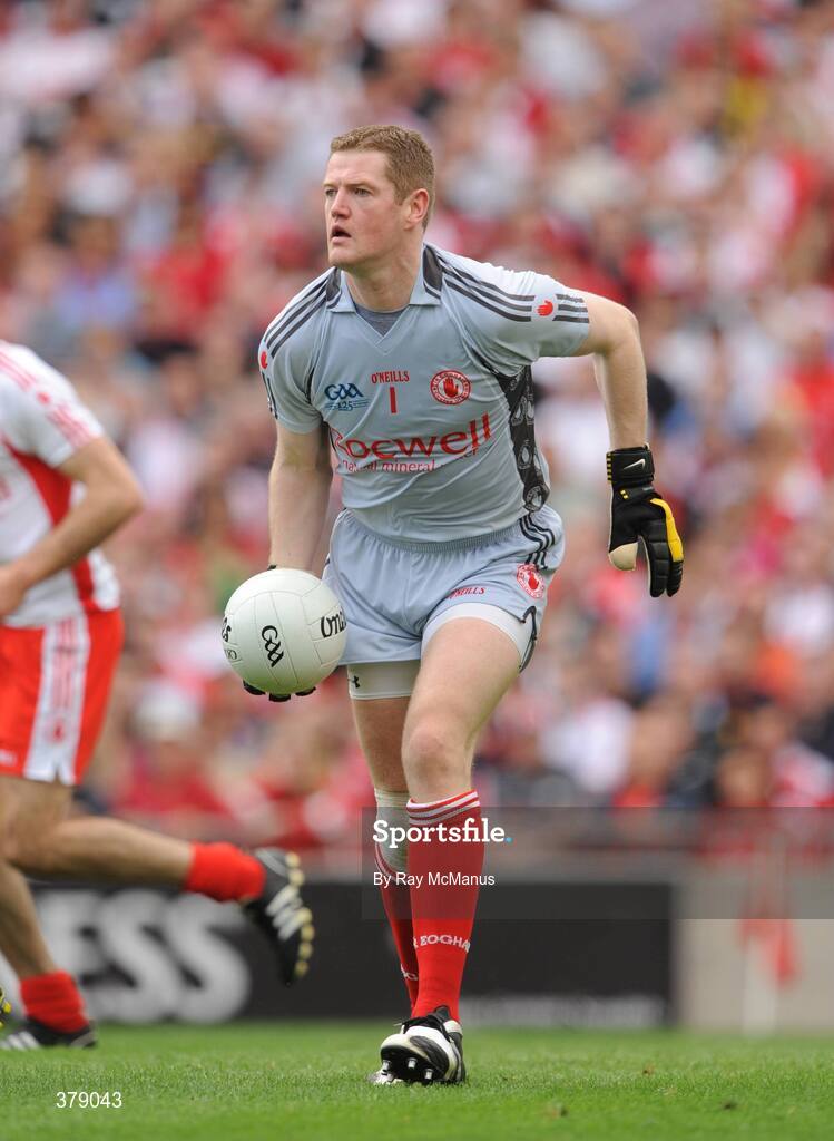 23 August 2009; Pascal McConnell, Tyrone. GAA Football All-Ireland Senior Championship Semi-Final, Tyrone v Cork, Croke Park, Dublin. Picture credit: Ray McManus / SPORTSFILE