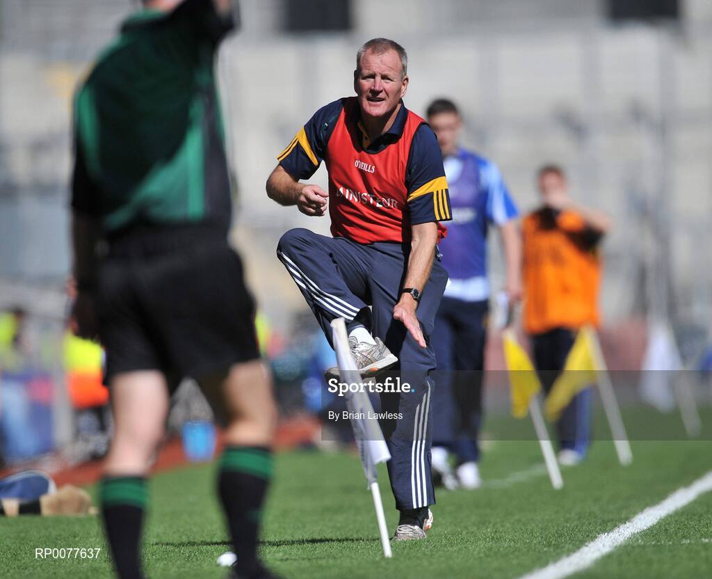 13 September 2009; Offaly manager Joachim Kelly. Gala All-Ireland Junior Camogie Championship Final, Offaly v Waterford, Croke Park, Dublin. Picture credit: Brian Lawless / SPORTSFILE