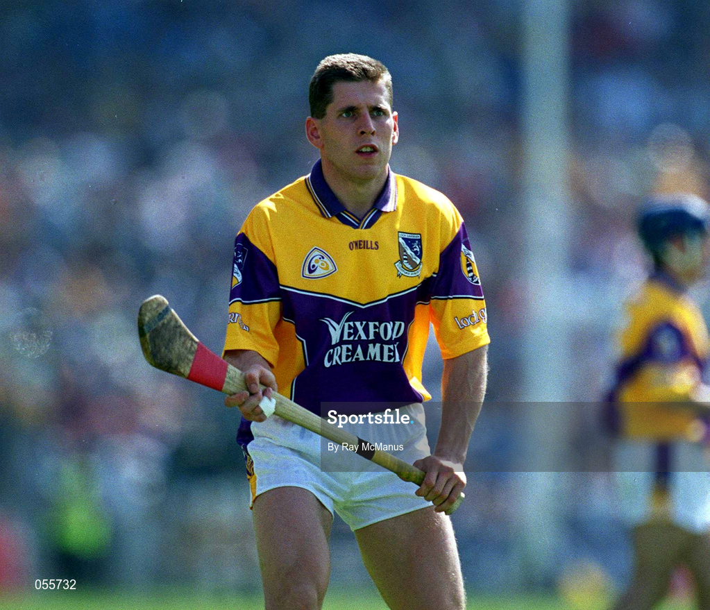 18 June 2000; Robert Hassey of Wexford during the Guinness Leinster Senior Hurling Championship Semi-Final match between Offaly and Wexford at Croke Park in Dublin. Photo by Ray McManus/Sportsfile