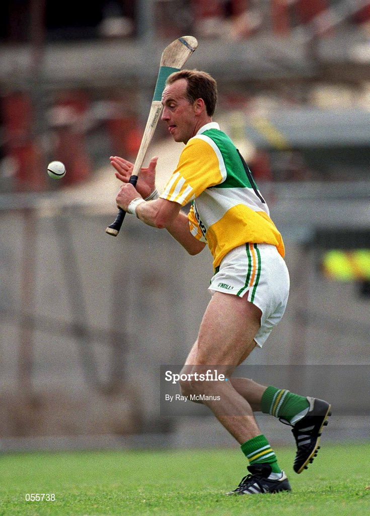 18 June 2000; Joe Dooley of Offaly during the Guinness Leinster Senior Hurling Championship Semi-Final match between Offaly and Wexford at Croke Park in Dublin. Photo by Ray McManus/Sportsfile